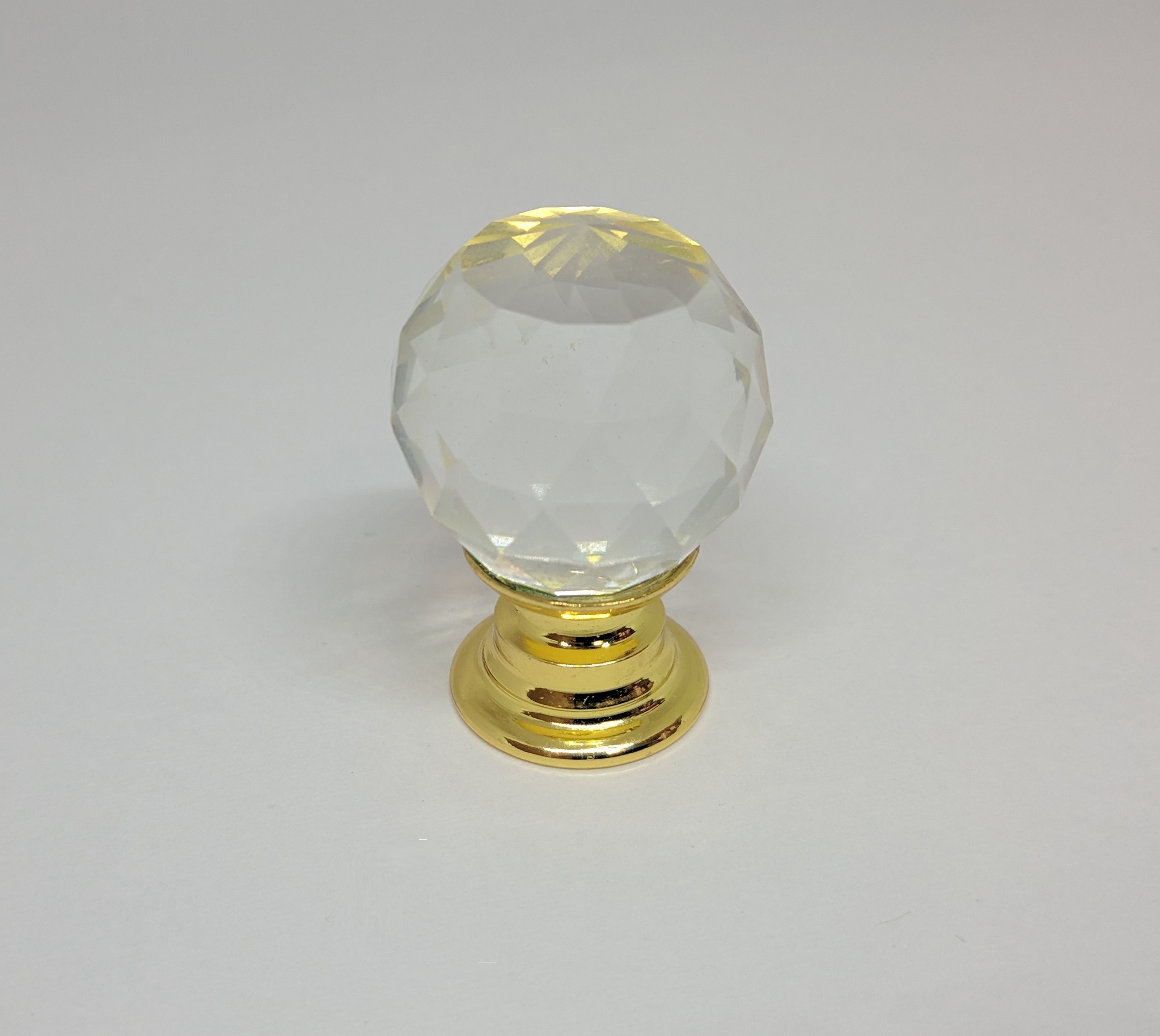 Ручка кнопка 25mm арт. 11-0703-025-03 (золото)